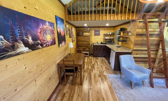 Roberts Creek Cabin | Cozy Art Cabin by the Ocean and Forest