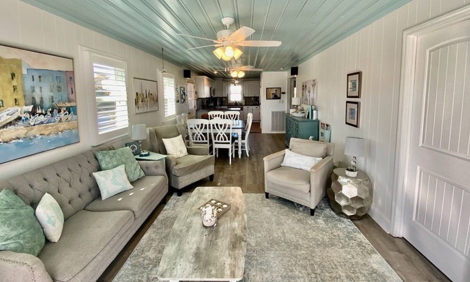 Long Beach Cabin | Cozy Beach Cottage with Beach & Canal Views, Steps from the Ocean ·