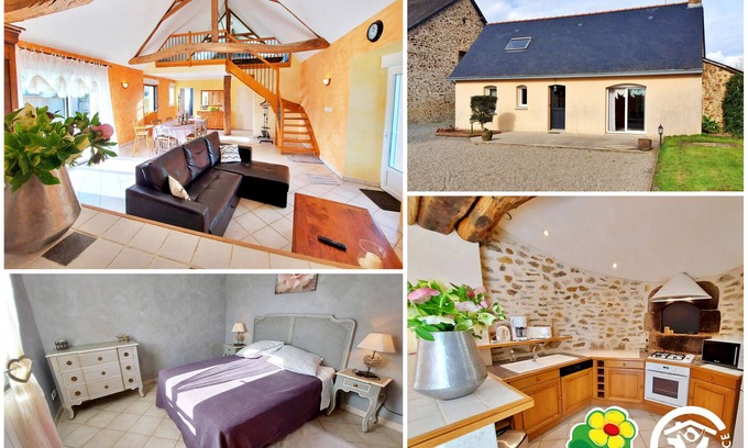 Courbeveille Cottage | Cozy, Bright Cottage with Southern Terrace, Near Attractions and Shops