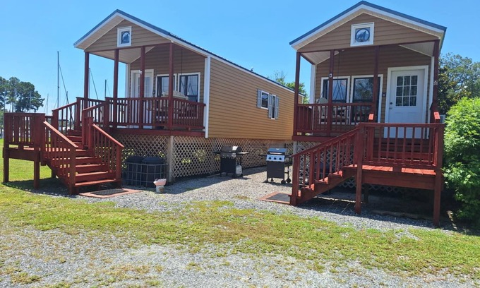 Oriental Cabin | Cozy cabin #2 on Neuse River in charming Oriental