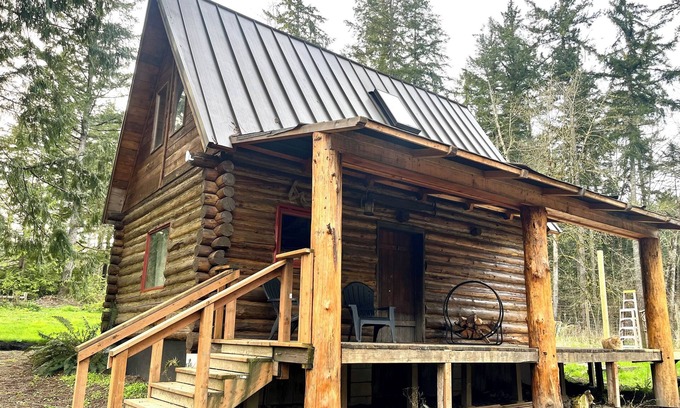 Olympia Cabin | Cozy cabin with WiFi and AC in awesome Olympia