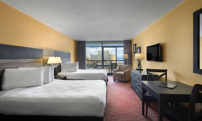 Myrtle Beach Resort | Cozy Guest Room w/View of Ocean + Official On-Site Rental Privileges