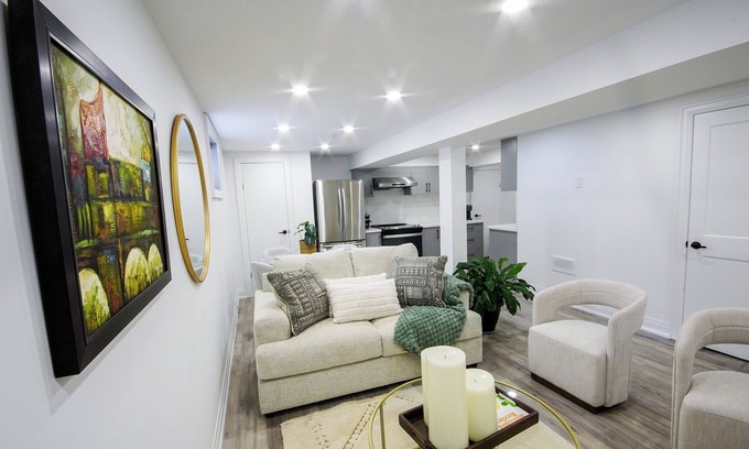 Brantford House | Cozy Hideaway - Your home away from home. Private Entry + Full Kitchen