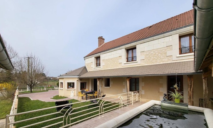 Thenay Cottage | Cozy home with garden, terrace and parking between Loire Castles and ZooParc de Beauval