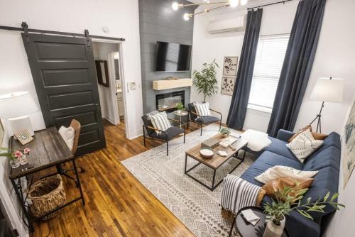 Downtown House | Cozy Lafayette House Fireplace Parking and Comfort
