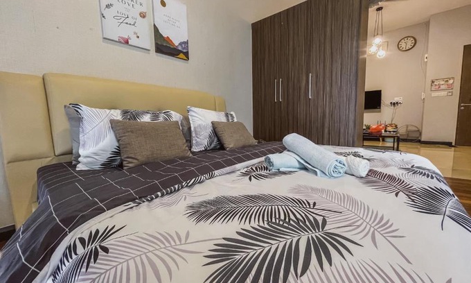 Malacca City Apartment | Cozy Malacca Strait Studio@Highest View 180°马六甲景色