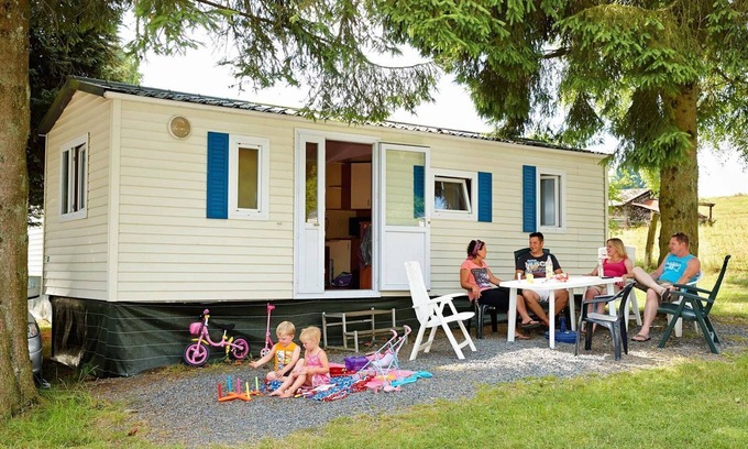 Bournoufay House | Cozy mobile home with terrace, in the Ardennes