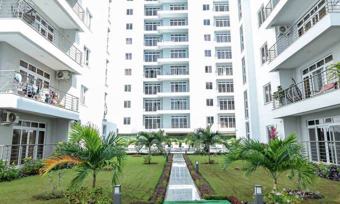Mombasa Apartment | Cozy Modern 3BR with a Pool and Lounge, Oceanview, AC/WiFi/Beach/Gym