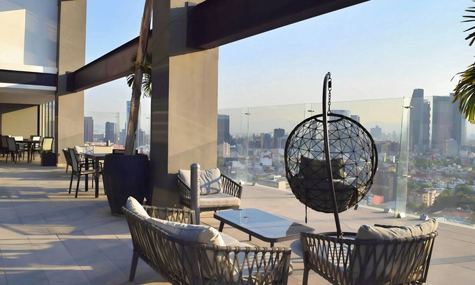 Anahuac Apartment | Cozy Modern loft with Co-workingt WiFi, fitness room in enjoyable CdMX