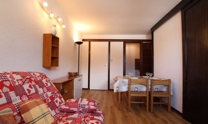 Saint-Chaffrey Apartment | Cozy studio 4 pax with balcony near slopes