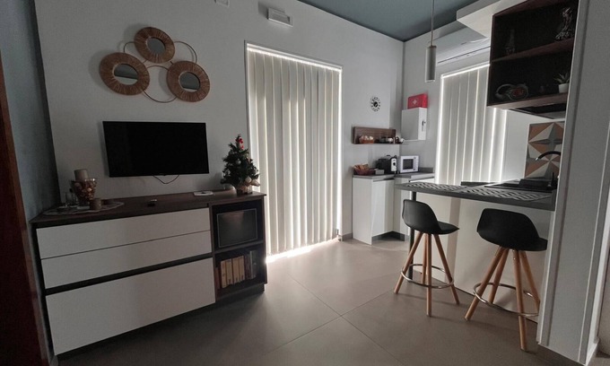 Misilmeri Apartment | Cozy studio apartment, furnished in modern vintage style, located in the center of town