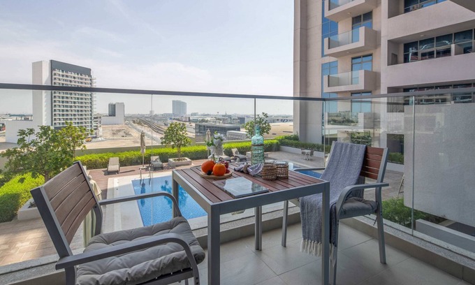 Jebel Ali Apartment | Cozy Studio Apt in Azizi Aura near the Metro!