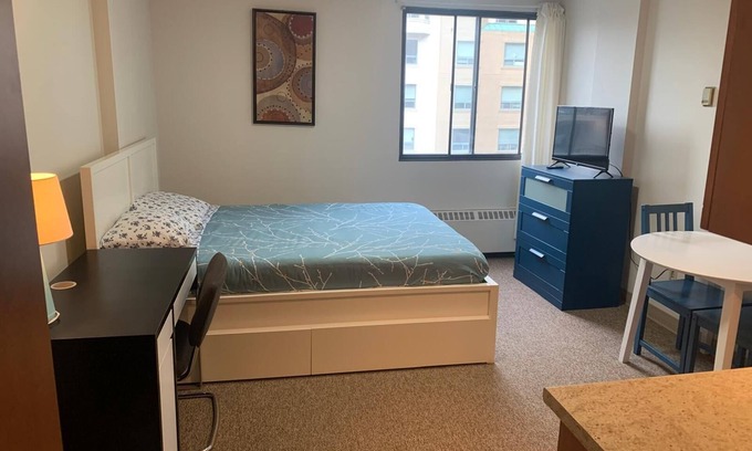 Bow Riverfront Apartment | Cozy Studio Escape Near Bow River & Downtown Core