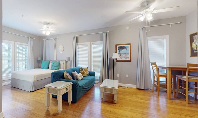 Seacrest Beach Apartment | Cozy studio near the beach w/bright interior, shared pool, & prime location