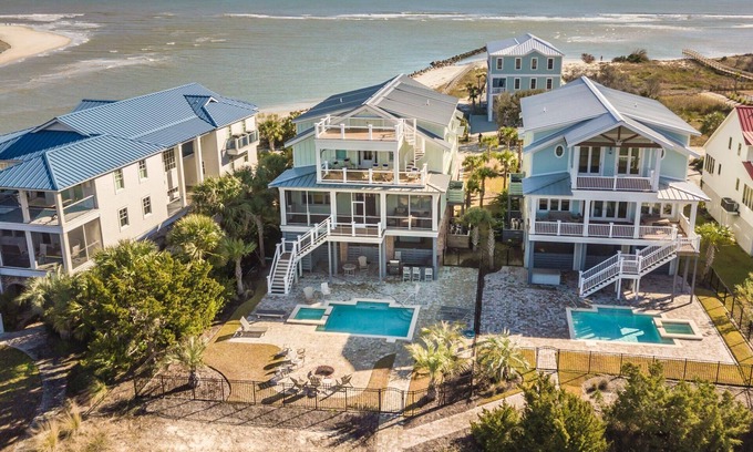 Pawleys Island House | Creekfront Home with Pool, Dock and Stunning Views