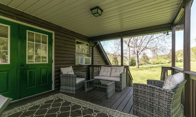 Corning Cabin | Creekside Cabin - Watkins Glen, Corning, Finger Lakes with Hot Tub