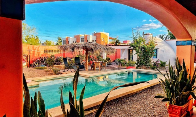 Loreto House | Cuarto Atardecer with private sunset terrae and outdoor kitchen