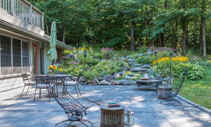 Otis House | Custom Home In Scenic Wooded Area near small lake, Sleeps up to 16