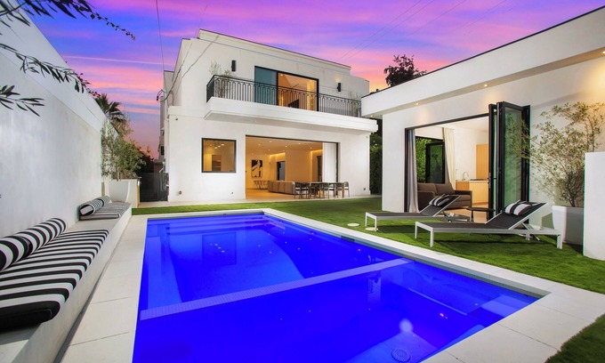Beverly Grove House | Custom Home near Shops and Dining
