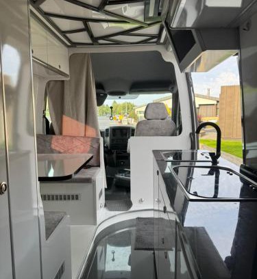 Hliðar Apartment | Custom made Mercedes sprinter RV