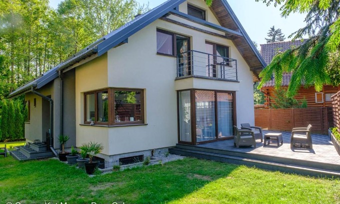 Sikory Juskie House | Czarny Kot Mazury Dom Całoroczny