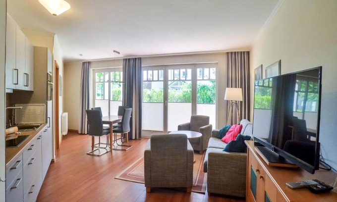 Binz Apartment | Dünenpark Binz - Komfortplus Ferienwohnung mit 1 Schlafzimmer und Terrasse im Erdgeschoss 164