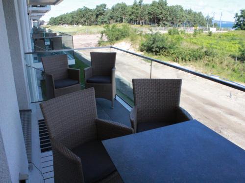 Binz Apartment | Dünenresidenz Prora - Ferienwohnung mit Meerblick, 2 Schlafzimmern und Balkon NP-107