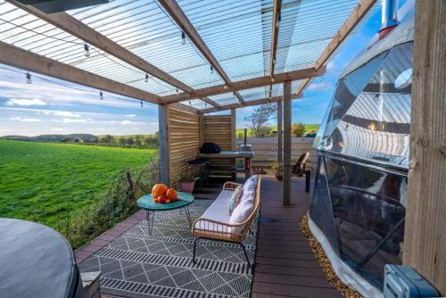 Portpatrick House | Dalriada Den - Luxury GeoDome