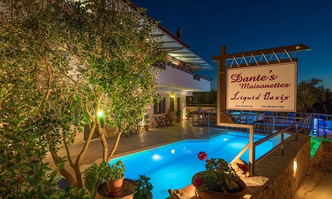 Psarou Apartment | Dante's Sea View Τwo Βedroom Μaisonnette