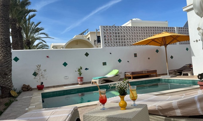 Playa Sidi Mehrez Bed & Breakfast | Dar El Kahina Djerba guest house -Suite Sahara- located 300m from the beach