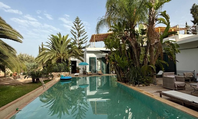 Essaouira Bed & Breakfast | Dar L'Harmattan villa with large pool 13 km from Essaouira 4000m2 park
