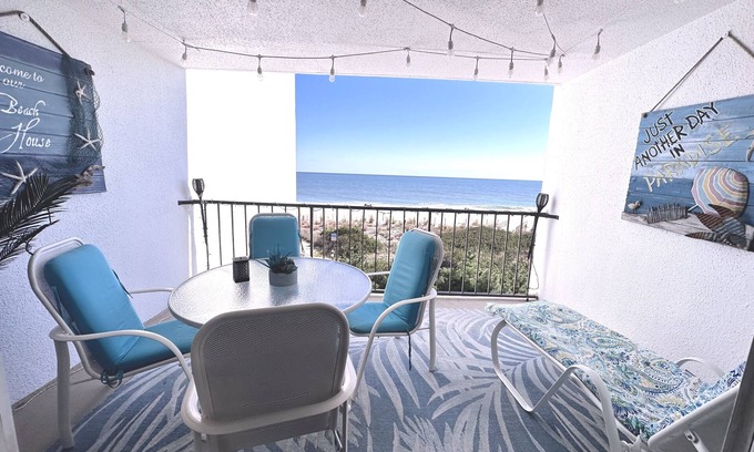 North Ocean City Condo | Dazzling Views! Perfect Location! Ocean Front with Pool ! Fabulous Balcony!