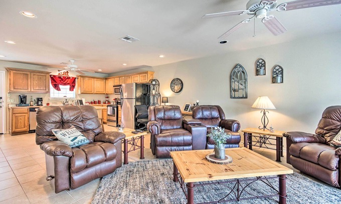 Eucha House | Deck & Lake Access: Cozy Townhome in Eucha
