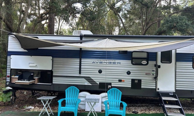 Fellowship House | Delightful 1-bedroom RV with parking on premises