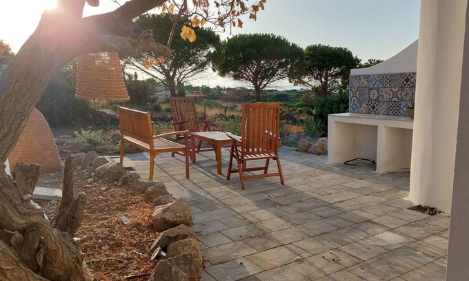 Ustica Apartment | Delightful detached apartment with two double bedrooms