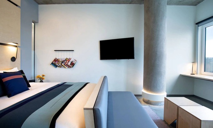 River North Art District Hotel | Deluxe King Mountain View: The Source Hotel, Pool & Artisanal Sourdoughs