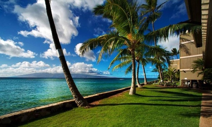 Kahana Apartment | Deluxe Oceanfront Studio In Kahana!! Amazing Views, Ground Floor Unit #112
