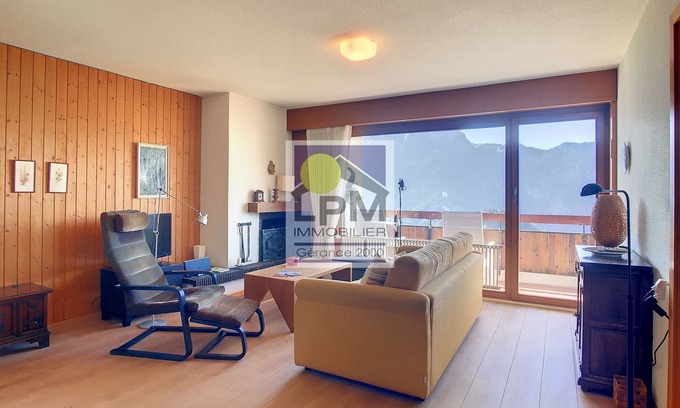 Leysin Apartment | Dents du Midi A11 1 bedroom renovated apartment for 2 to 4 people at third floor of an apartment hou