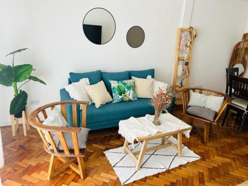 Balvanera Apartment | Departamento 3 ambientes con patio, terraza y parrila