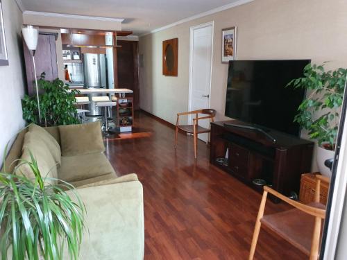 Nunoa Apartment | Departamento con AC Ñuñoa