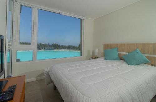El Tabo Apartment | Departamento con Laguna artificial en Las Cruces
