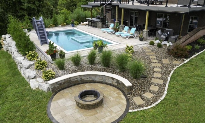 New Albany House | Derby City Dream House with Outdoor Oasis and Louisville Skyline Views