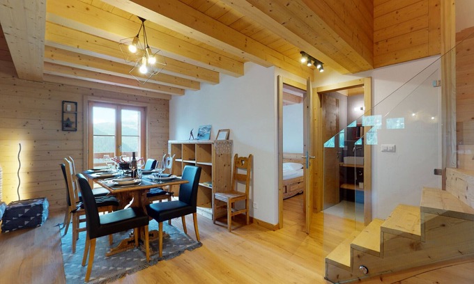 Nendaz Apartment | Des Alpes (002) - ON THE SLOPES apartment 6 pers