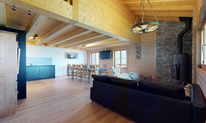 Nendaz Apartment | Des Alpes (003) - ON THE SLOPES apartment 10 pers