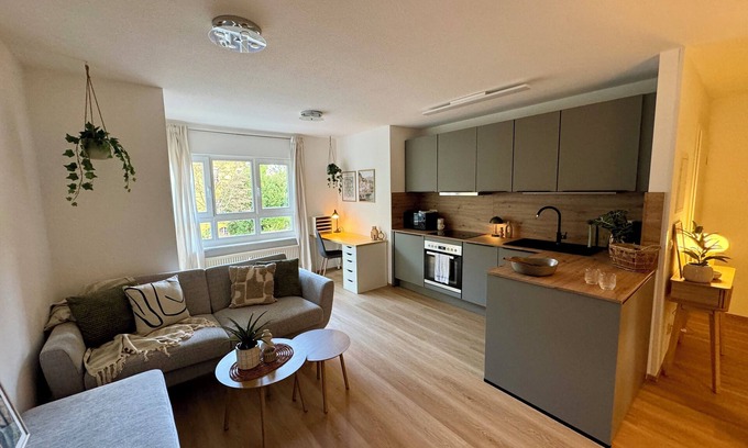 Sudvorstadt-Ost Apartment | Design Apartment I Center I Green