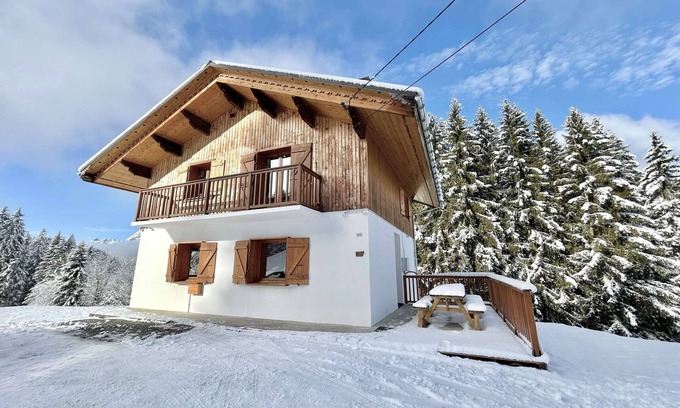 Notre-Dame-de-Bellecombe Ski Chalet | Detached chalet with spa, sauna and fireplace in Notre-Dame-de-Bellecombe - 10 pers