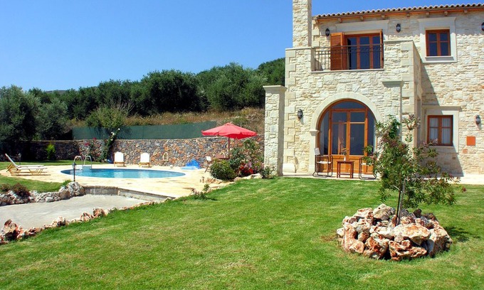 Agia Triada House | Detached holiday house with pool, large garden plot, wifi | Rethimno, Crete