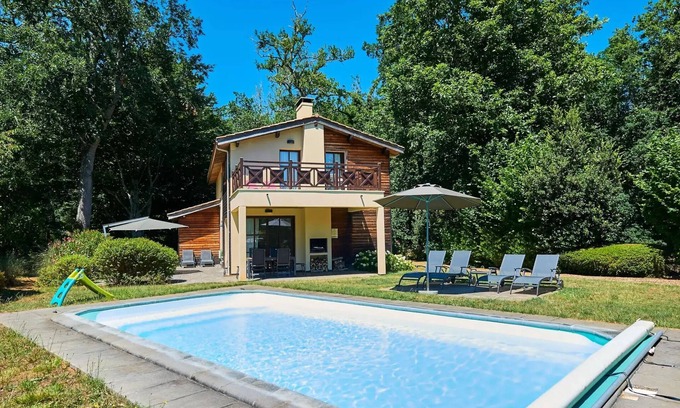 Salles Villa | Detached villa, 3 bathrooms, private pool 8 people