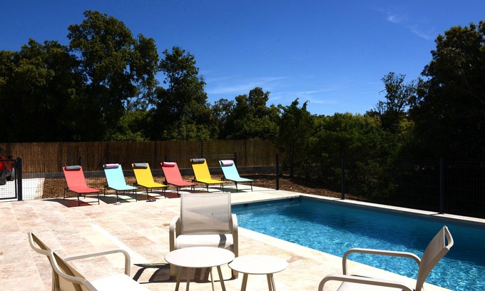 Orgnac-l'Aven House | DETACHED VILLA WITH PRIVATE SWIMMING POOL IN SOUTH ARDECHE