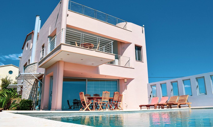 Spata-Artemida Villa | Diamond Sea View Artemida near to the Airport